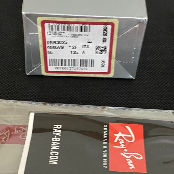 Authentic Ray-Ban Evolve 55mm Photochromic Aviator - Picture 6 of 9